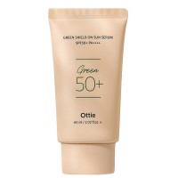 Солнцезащитный серум для чувствительной кожи Ottie Green Shield On Sun Serum SPF50+ PA++++ 60мл