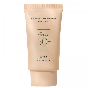 Солнцезащитный серум для чувствительной кожи Ottie Green Shield On Sun Serum SPF50+ PA++++ 60мл