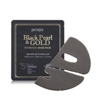 Гидрогелевая маска для лица PETITFEE Black Pearl & Gold Hydrogel Mask Pack 32г