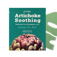Противоотечная гидрогелевая маска с артишоком PETITFEE Artichoke Soothing Hydrogel Face Mask 32 гр
