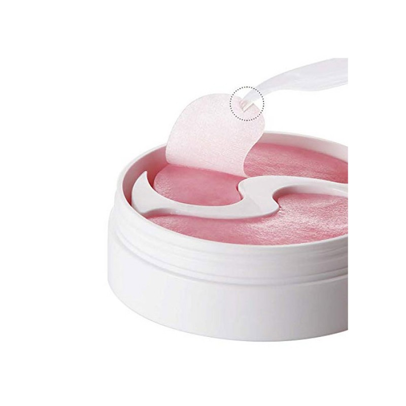 Осветляющие тканевые патчи для глаз PETITFEE Pink Vita Brightening Eye Mask - 30 пар