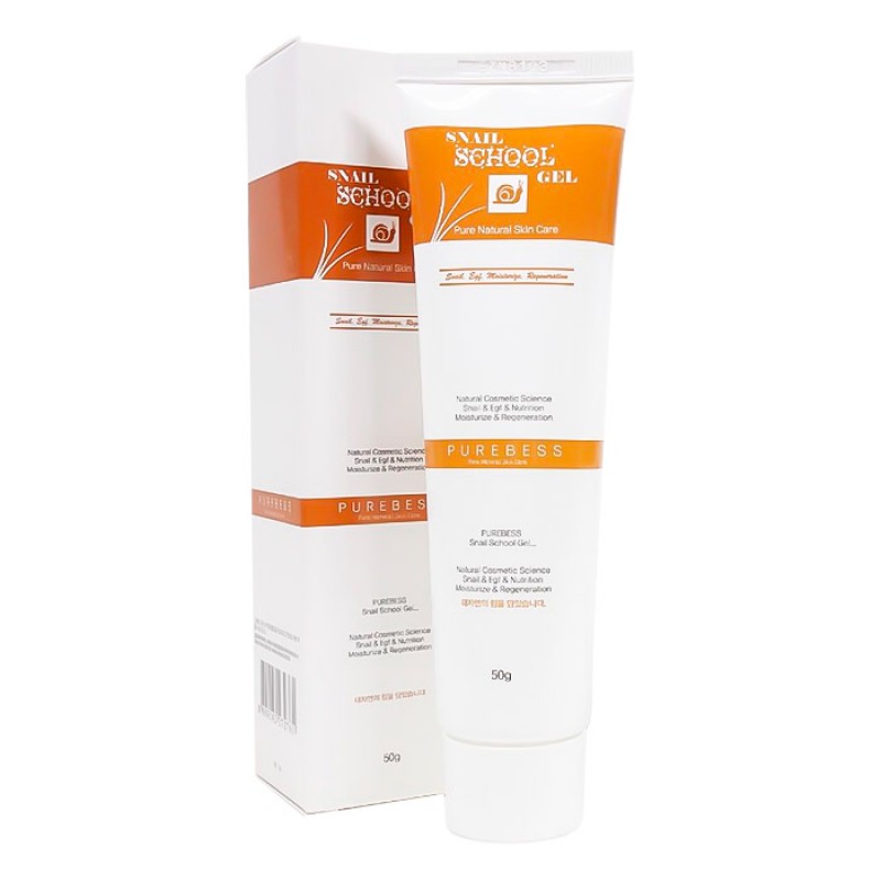 Гель для лица с муцином улитки PUREBESS Snail School Gel - 50 гр.