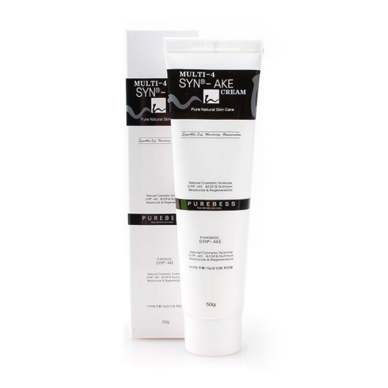 Крем со змеиным пептидом PUREBESS Multi-4 Syn-Ake Cream - 50 гр.