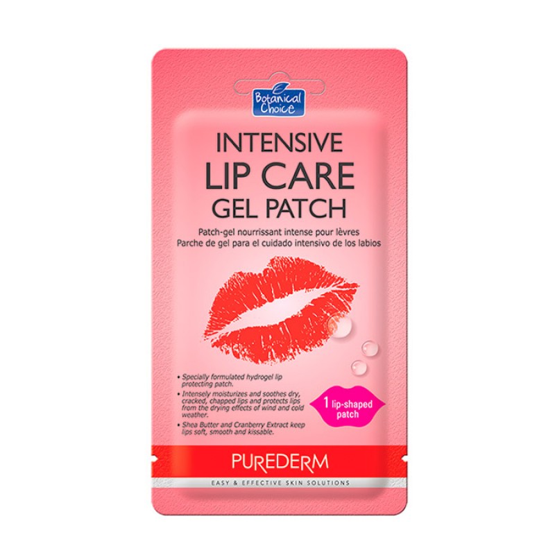 Гидрогелевый патч для губ PUREDERM Intensive Lip Care Gel Patch - 1 шт.