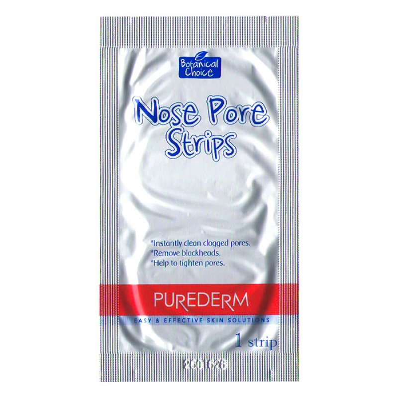 Пластыри от черных точек PUREDERM Nose Pore Strips - 1шт