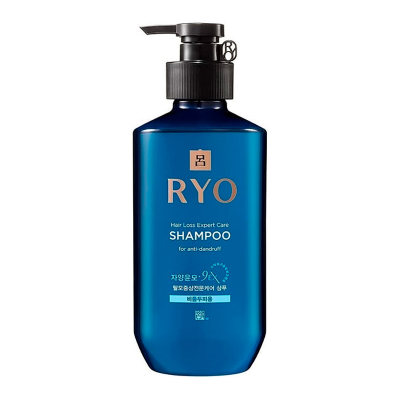 Шампунь для волос от перхоти и выпадения Ryo Hair Loss Expert Care Shampoo For Anti-Dandruff 400 мл Шампунь для волос от перхоти и выпадения Ryo Hair Loss Expert Care Shampoo For Anti-Dandruff 400 мл
