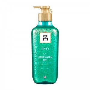 Шампунь для глубокого очищения кожи головы Ryo Scalp Deep Cleansing Cooling Shampoo 550 мл