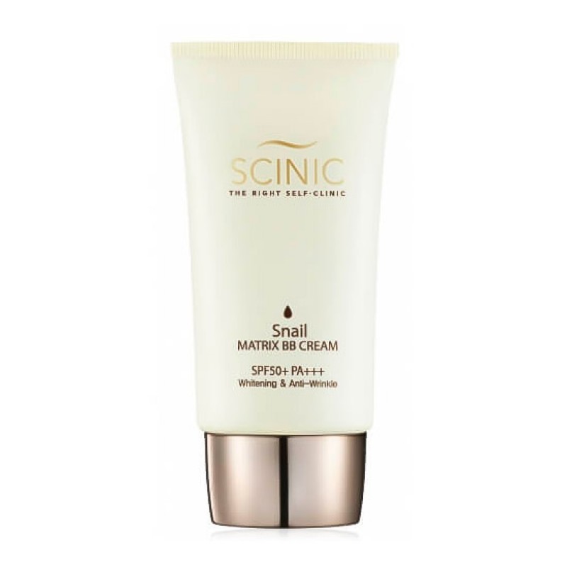 ББ-крем с муцином улитки SCINIC Snail Matrix BB Cream SPF 50+ PA+++ - 50ml