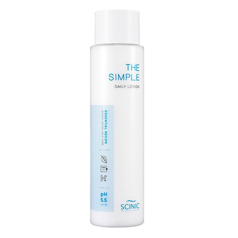 Слабокислотный успокаивающий лосьон для лица SCINIC The Simple Calming Lotion - 145ml