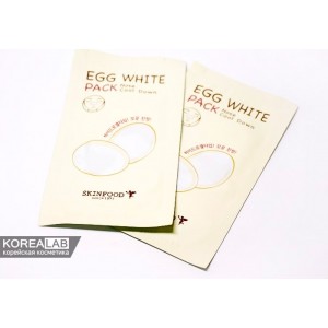 Пластырь от черных точек SKINFOOD Egg White Nose Pack Cool Down - 1 шт