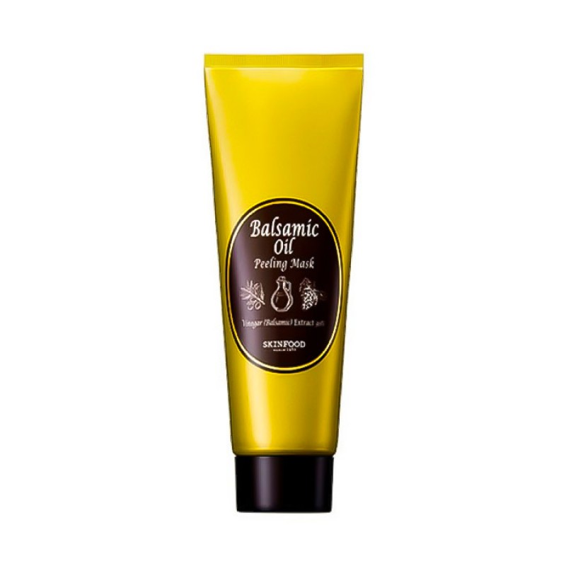 Маска-пленка для лица с эффектом пилинга SKINFOOD Balsamic Oil Peeling Mask - 120ml