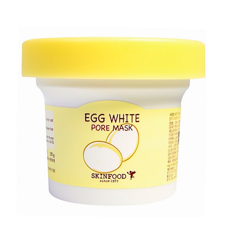 Маска для очищения и сужения пор SKINFOOD Egg White Pore Mask - 125g
