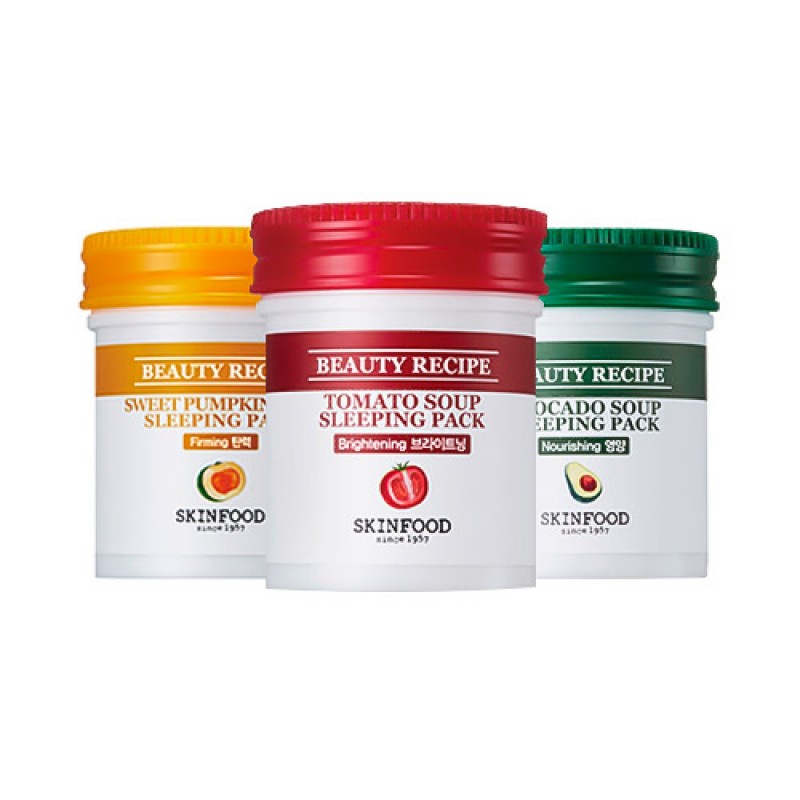 Ночная маска для лица SKINFOOD Beauty Recipe Soup - 88ml