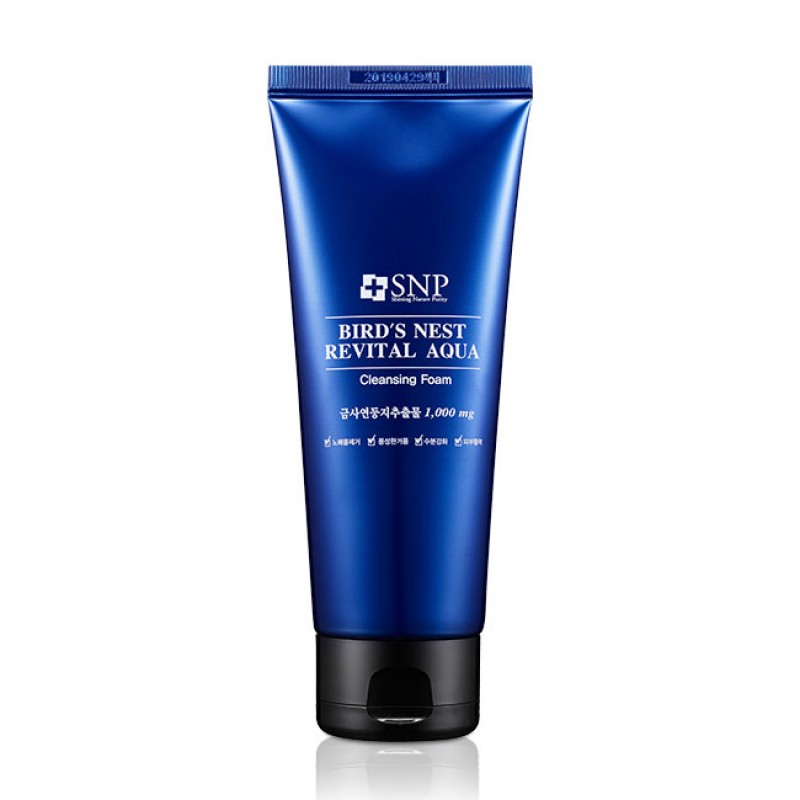 Очищающая пенка SNP Bird's Nest Revital Aqua Cleansing Foam - 150ml