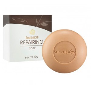 Очищающее мыло для лица с муцином улитки Secret Key Snail+EGF Repairing Soap - 100g