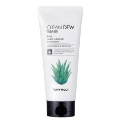 Пенка для умывания с алоэ TONY MOLY Clean Dew Aloe Foam Cleanser - 180 мл