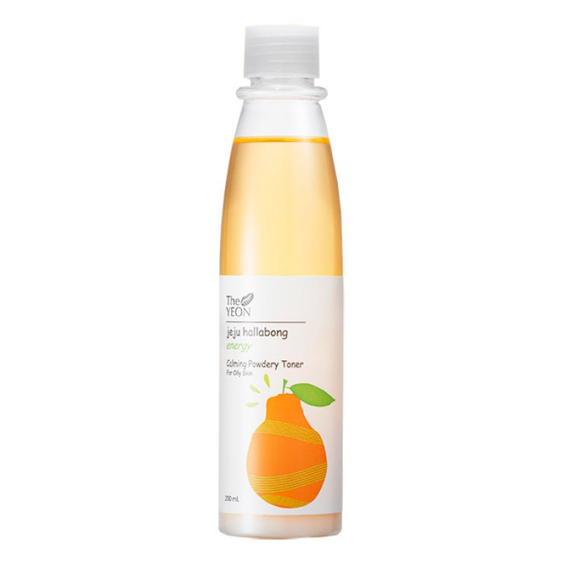 Тонер для жирной кожи THE YEON Jeju Hallabong Energy Calming Powdery Toner - 200ml