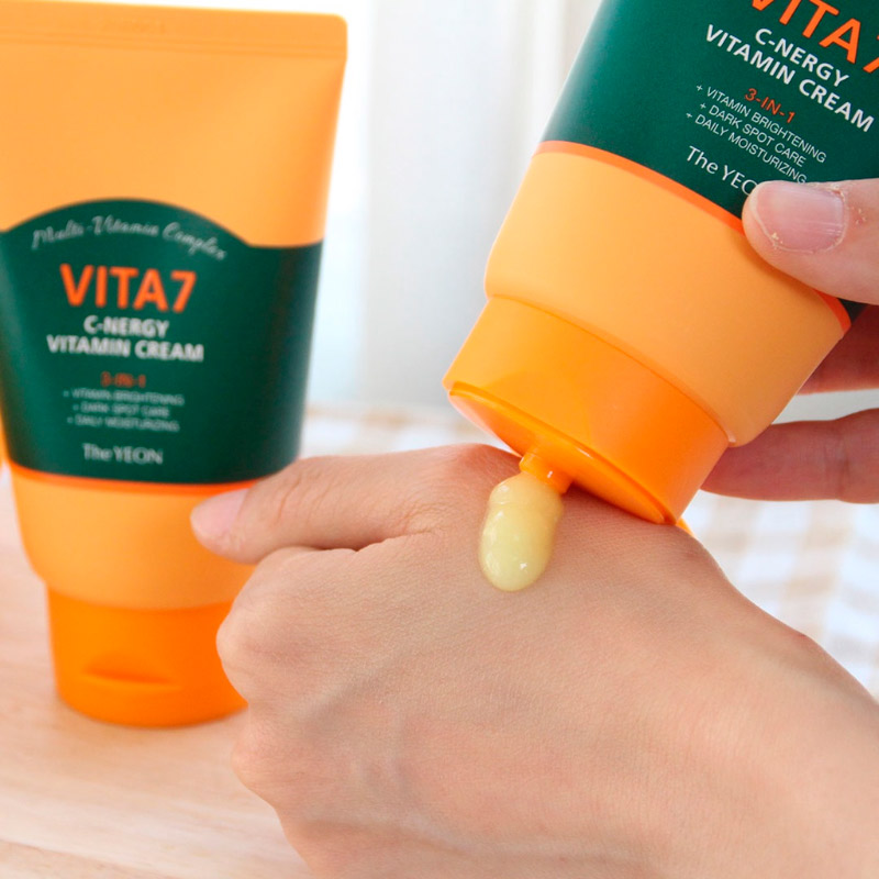 Витаминный крем для лица The Yeon Vita7 C-Nergy Vitamin Cream купить в ...