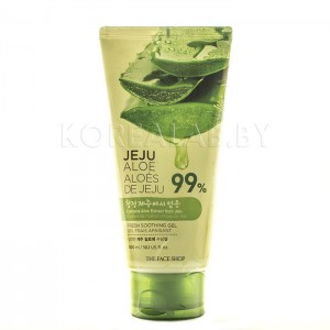 Успокаивающий гель для лица и тела THE FACE SHOP Jeju Aloe Fresh Soothing Gel (Tube) - 300ml