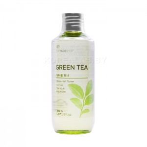 Тонер безмаслянный THE FACE SHOP Baby Leaf Green Tea Oil Free Toner - 150ml