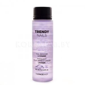 Жидкость для снятия лака THE FACE SHOP Trendy Nail Remover Lavender - 100ml