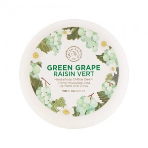Крем для рук и тела с виноградом THE FACE SHOP Hand & Body Shiffon Cream Green Grape - 100ml
