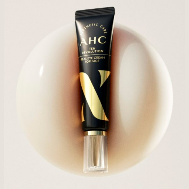 Антивозрастной крем для век с эффектом лифтинга AHC Ten Revolution Real Eye Cream For Face 30 мл