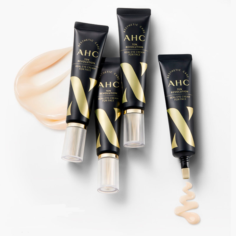 Антивозрастной крем для век с эффектом лифтинга AHC Ten Revolution Real Eye Cream For Face 30 мл