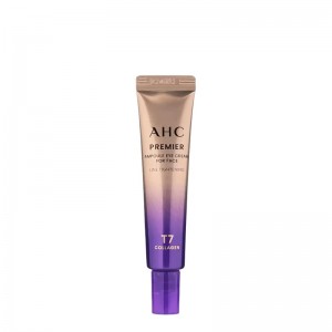 Миниатюра высокопитательного ампульного крема для век с коллагеном AHC Premier Ampoule In Eye Cream Line Tightening 12мл 