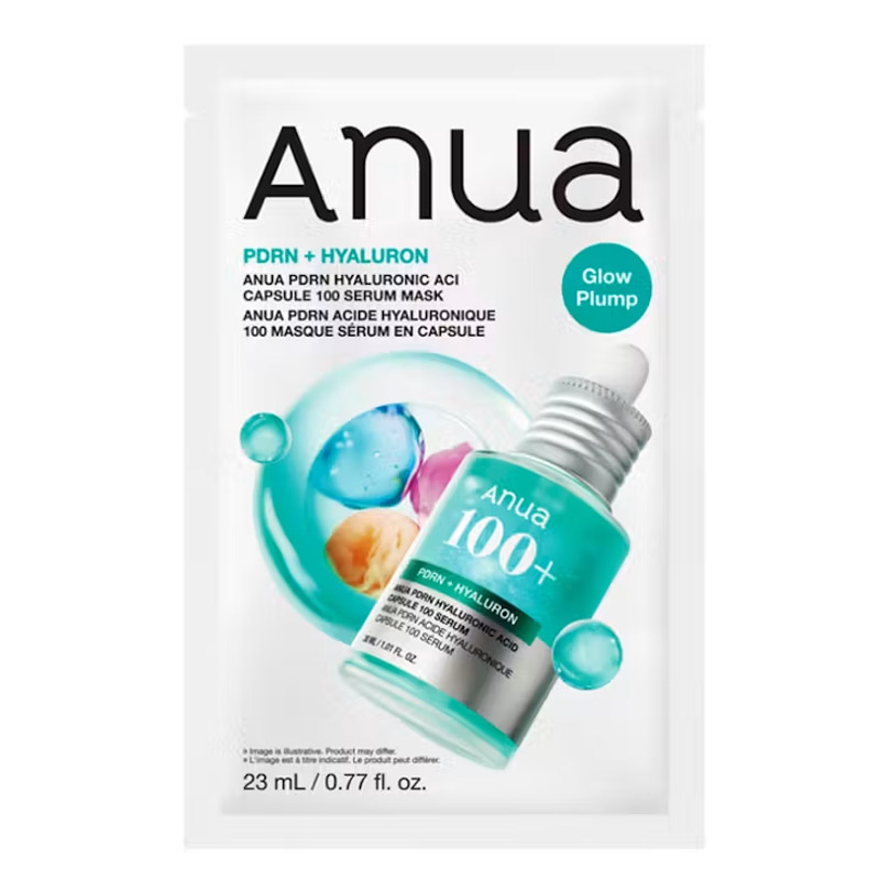 Тканевая маска Anua PDRN Hyaluronic Acid Capsule 100 Serum Mask 23 мл