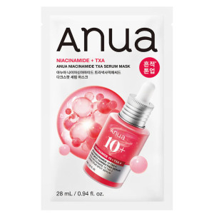 Осветляющая маска с ниацинамидом Anua Niacinamide TXA Serum Mask 28 мл