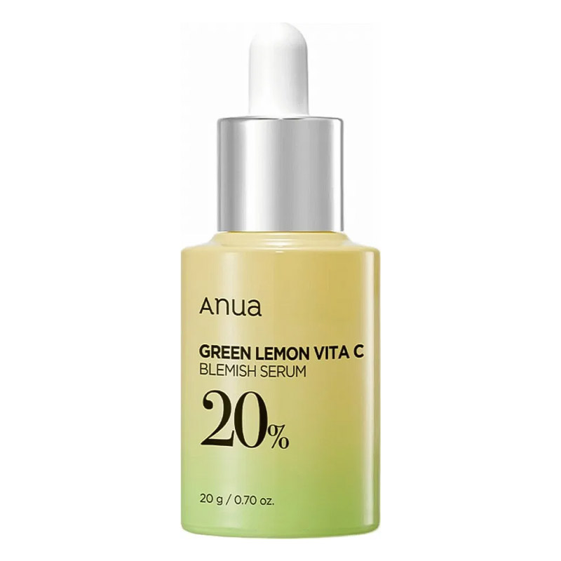 Осветляющая липосомальная сыворотка с зелёным лимоном Anua Green Lemon Vita C Serum 20мл