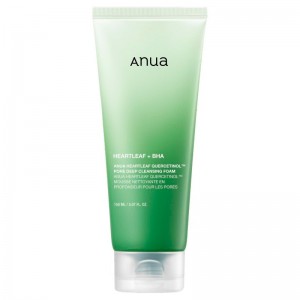 Пенка-скраб с кверцетинолом для очищения пор Anua Heartleaf Quercetinol Pore Deep Cleansing Foam 150мл