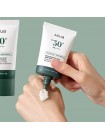 Успокаивающий солнцезащитный крем с хауттюйнией Anua Heartleaf Silky Moisture Sun Cream SPF50+PA++++ 50мл