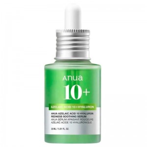 Сыворотка с азелаиновой кислотой Anua Azelaic Acid 10 Hyaluron Redness Soothing Serum 30мл