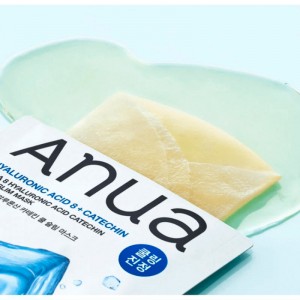 Охлаждающая тканевая маска Anua 8 Hyaluronic Acid Catechin Cool Slim Mask 24мл