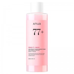Тонер-эссенция с персиком для гладкой и сияющей кожи Anua Peach 77 Niacin Essence Toner 250мл