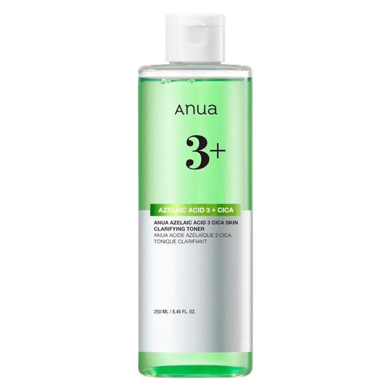 Успокаивающий тонер с азелаиновой кислотой Anua Azelaic 3 Cica Skin Clarifying Toner 250 мл