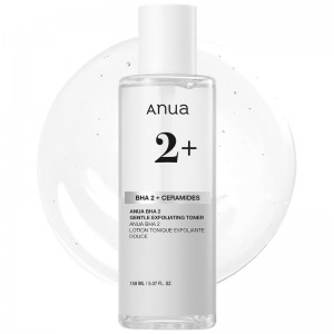 Мягкий отшелушивающий тонер с салициловой кислотой Anua BHA 2 Gentle Exfoliating Toner 150мл