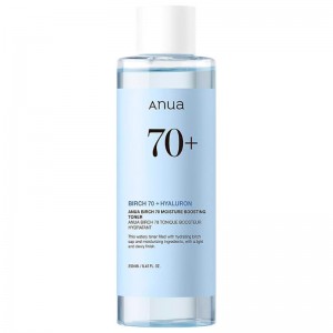 Увлажняющий тоник-бустер с берёзовым соком Anua Birch 70 Boosting Toner Moisture 250мл