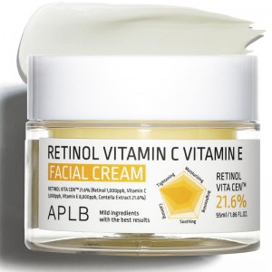 Крем для сияния кожи с ретинолом и витамином С APLB Retinol Vitamin C Vitamin E Facial Cream 55мл