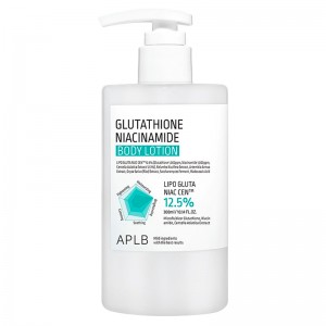 Лосьон для тела с глутатионом и ниацинамидом APLB Glutathione Niacinamide Body Lotion 300 мл Лосьон для тела с глутатионом и ниацинамидом APLB Glutathione Niacinamide Body Lotion 300 мл