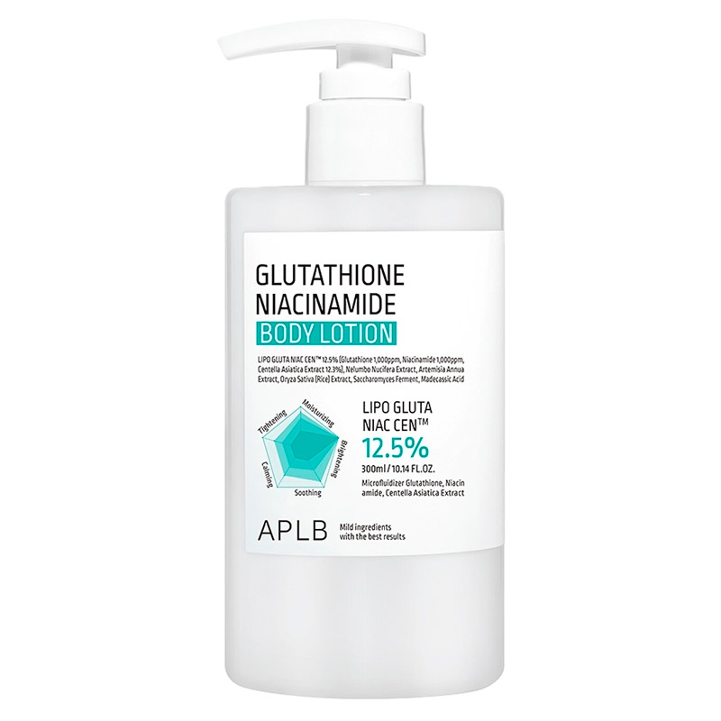 Лосьон для тела с глутатионом и ниацинамидом APLB Glutathione Niacinamide Body Lotion 300 мл