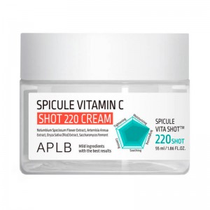 Обновляющий крем с микроиглами и витамином С APLB Spicule Vitamin C Shot 220 Cream 55мл