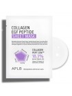Тканевая маска с коллагеном и пептидами для упругости кожи APLB Collagen EGF Peptide Sheet Mask 25мл