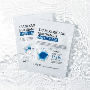 Тканевая маска с транексамовой кислотой и ниацинамидом APLB Tranexamic Acid Niacinamide Sheet Mask 25мл