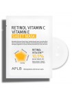 Тканевая маска с ретинолом и витаминами С и Е APLB Retinol Vitamin C Vitamin E Sheet Mask 25мл