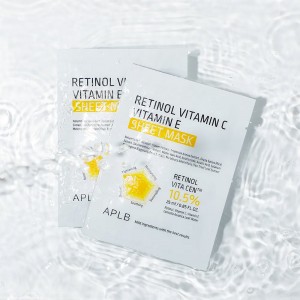 Тканевая маска с ретинолом APLB Retinol Vitamin C Vitamin E Sheet Mask 25мл