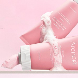 Мягкая пенка для умывания Arencia Rosehip Mild pH Balancing Rice Cake Cleanser 150 г