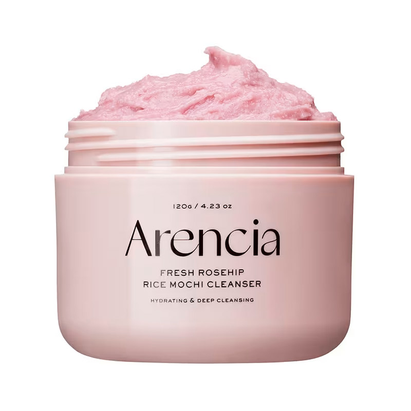 Очищающее средство с шиповником Arencia Fresh Rosehip Rice Mochi Cleanser 120 гр